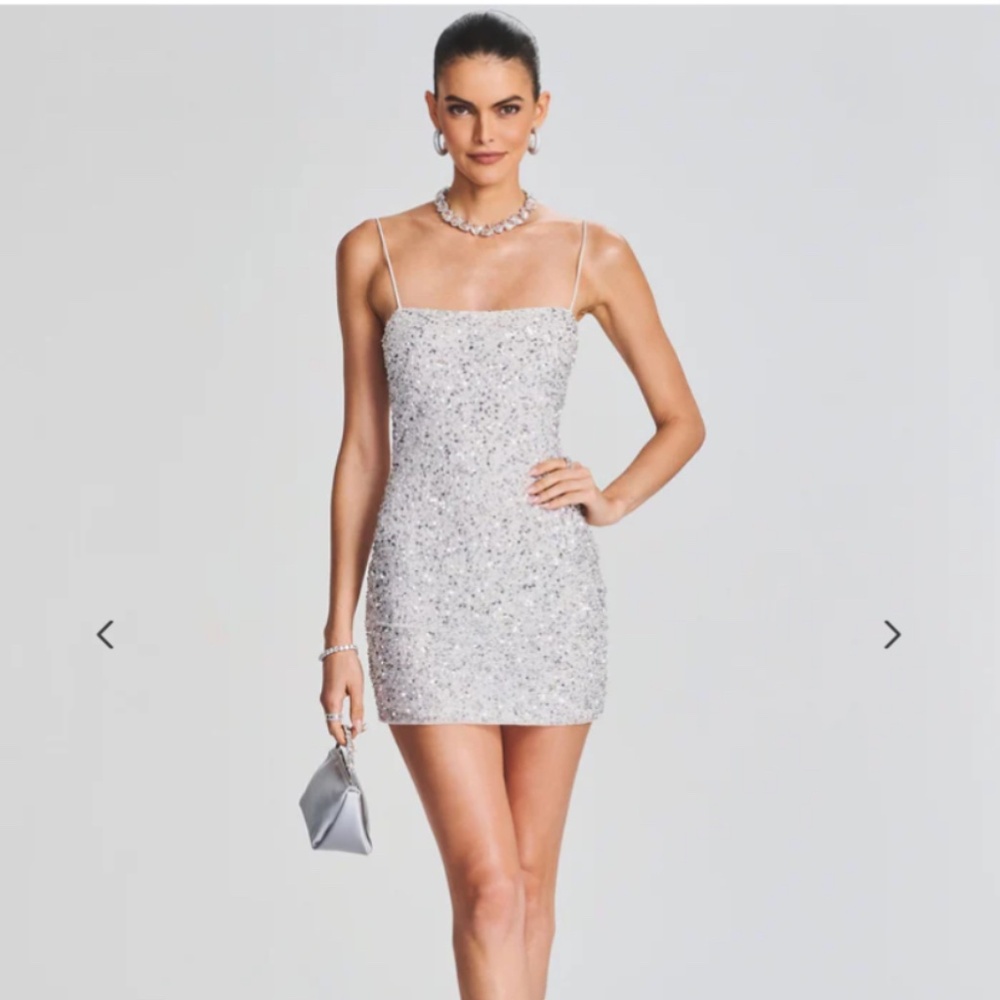 Retrofete DIONNE SEQUIN DRESS Xs mini